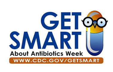 CDC antibiotics week logo