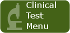 image of clinical test menu button