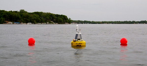 Study uses buoy to collect water quality data